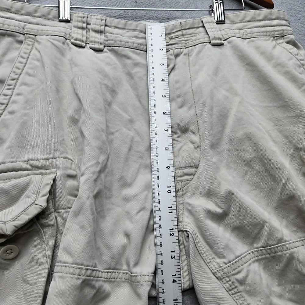 VINTAGE Polo Ralph Lauren Men Shorts 36 Beige Cargo Twill Utility